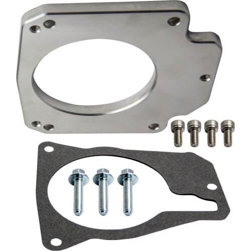 1x Throttle Body Adapter Gaskets Kit for LS 4 Bolt Intake to 3 Bolt