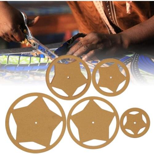 5 Pcs Patchwork Quilter DIY Tool Patchwork Patchwork Template Quilt Templates DIY Fabric Acrylic Quilt Patchwork Template Ruler