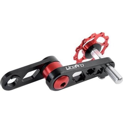 Free shipping, Bicycle Single Speed Chain Guide Wheel, CNC Aluminum, Guide Wheel for BYA412 Refit, Bicycle parts