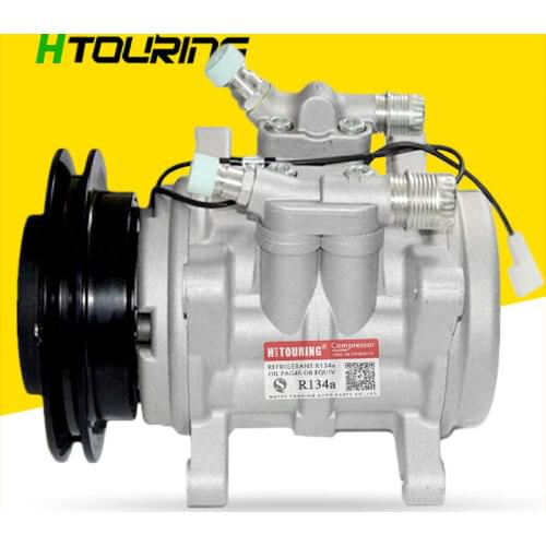 6P148 6P-148 AC Compressor For Universal service Valve With 8 Ears 1A Pulley 82292901 8FK351339721 6P148 0120 010021068 12V 24V