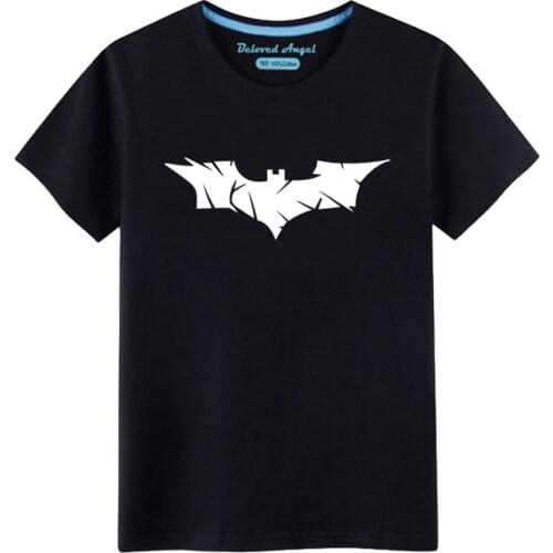 Toddler Summer Short Sleeve Luminous T-Shirt Kids Cotton T Shirts For Baby Boy TShirt Girl Tops Tee Children Costume 3-15 Years