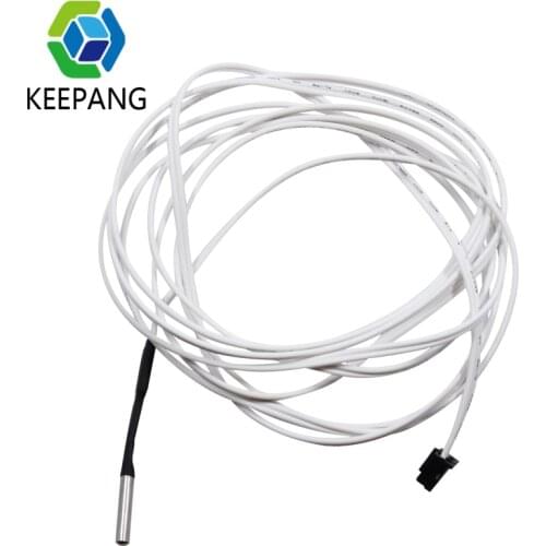 NTC 100K ohm High temperature 350℃ Thermistor Sensor with XH2.54 Terminal For E3d V5 V6 Heating Block MK8 MK2B Heatbed Parts