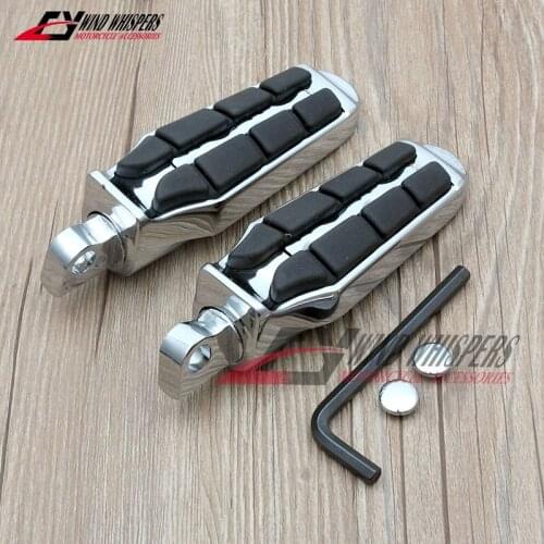 Footrests Foot pegs Pedals For Harley Dyna Softail Sportster XL 1200 883 V-rod Electra Glide Road King FLHX Touring Fat Boy Bob