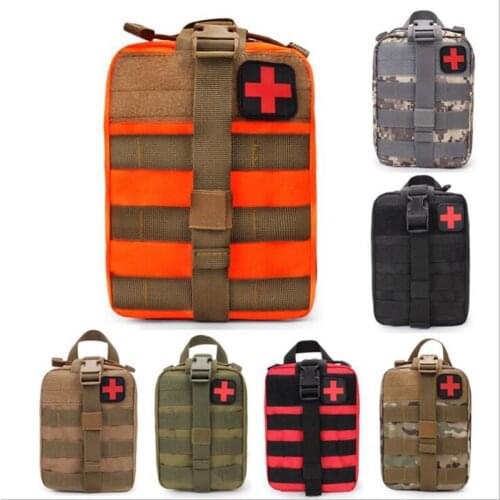 Outdoor Survival Kits Tactical Medical Bag Multifunctional Waist Pack For Travel Camping Climbing Emergency Case First Aid Kit