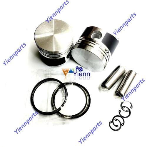 Z620 Z620-KW Piston With Ring set For Kubota RX1300 Tractor Mini Excavator Diesel Engine Repair Parts