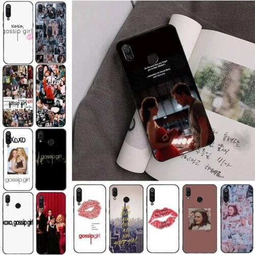 Gossip Girl Phone Case For Redmi note 8Pro 8T 9 Redmi note 6pro 7 7A 6 6A 8 5plus note 9 pro case