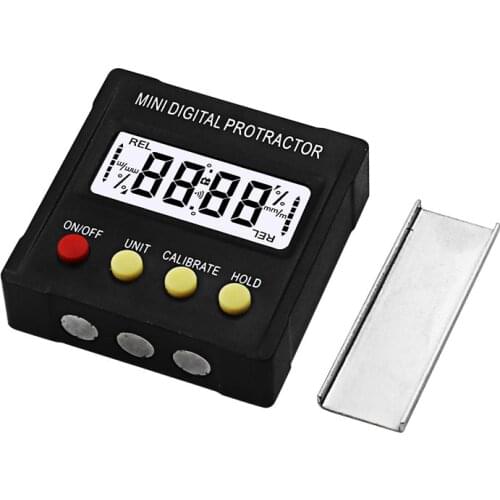 Ruixin pro Knife sharpener RX008 use 360 Degree Mini Digital Protractor Electronic Level Box Magnetic Base Measuring Tools