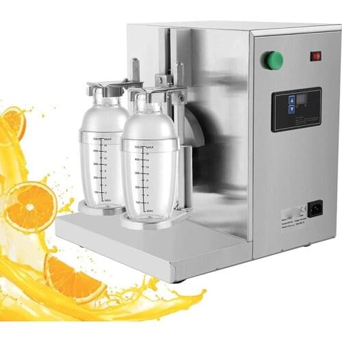 Tea shaking machine Bubble Tea Shaker Milk Tea Shaker Machine Boba Tea Shaker Juice Coffee Milk Wine Double Cups shaker machine