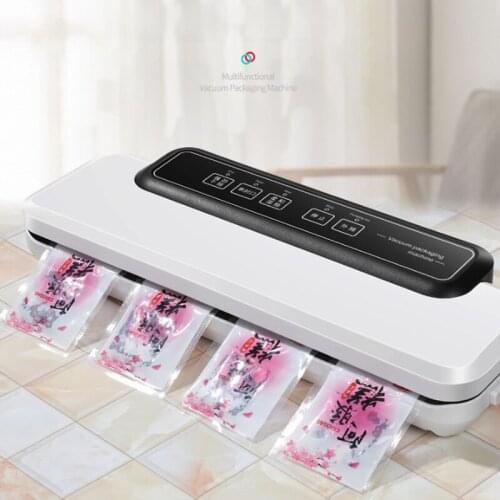 Vacuum Sealing Machine Automatic Vacuum Food Sealer Household Packing Machine For Food Preservation Dry Wet Soft Food 110-240V