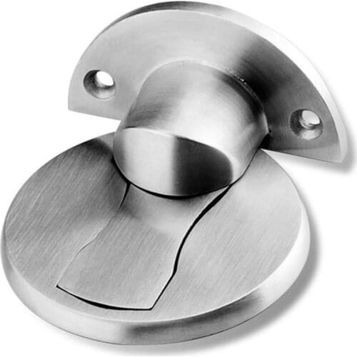 Stainless Steel Suction Household Strong Magnetic Anti-Collision Door Suction Bedroom Mute Free Punch Door Stops Hot selling