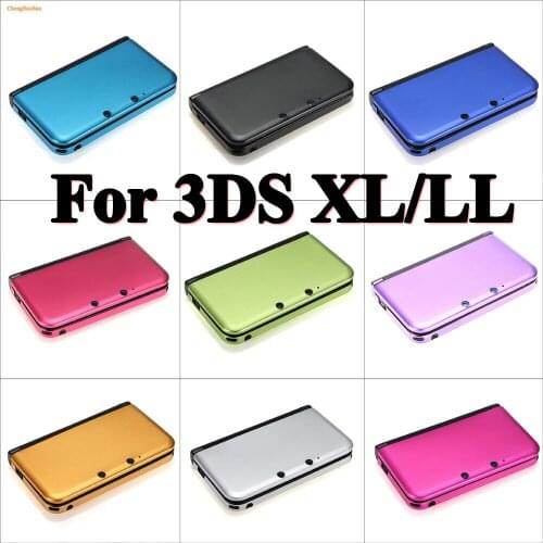 10colors 10pcs Hot Sale Muliti Color Aluminum Hard Metal Box Protective Skin Cover Case Shell For 3DS XL/LL High Quality