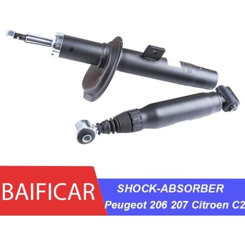 Baificar Brand New Front Rear Suspension Shock Absorber For Peugeot 206 207 Citroen C2