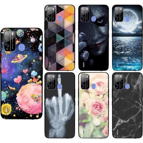 Animal Colorful Case for ITEL A48 Silicone Soft Cover for ITEL A48 Case Protector Baicvery Cover