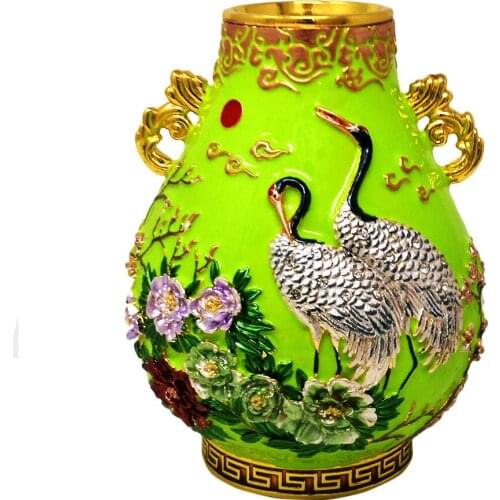 Feng Shui Luminious Vase (Green) W3778