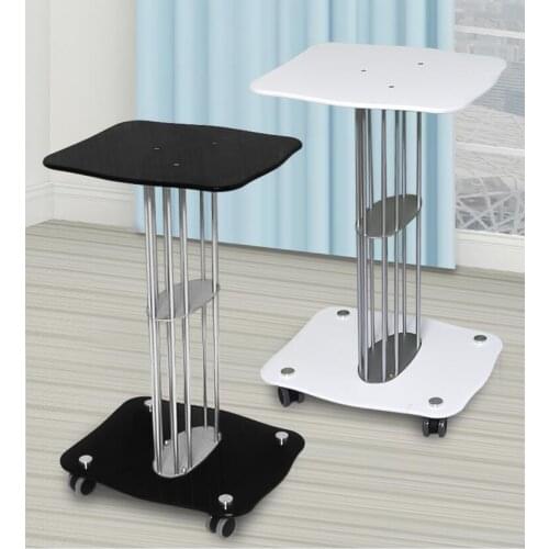 Beauty salon small bubble water light instrument movable cart three-layer shelf beauty and hairdressing instrument movable tool