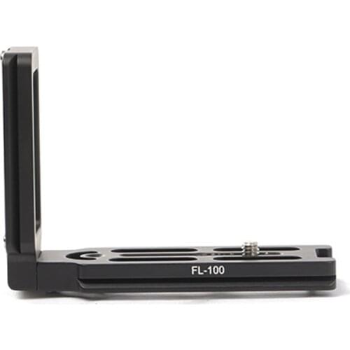 Fittest FL-100 Universal L-bracket Arca-Swiss Compatible for DSLR Mirrorless Camera Tripod Head Mount Quick Release Plates