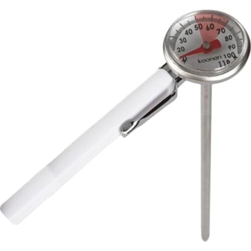Stainless Steel Kitchen Thermometer Kitchen Thermometer Probe Milk Frothing Baking Thermometer