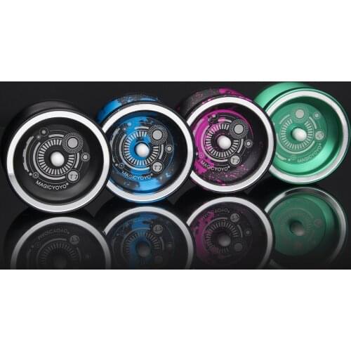 MagicYoyo T7 Responsive Yoyos for Kids Beginner Yoyo with Narrow Bearing Steel Axle Aluminum Alloy Body Looping Play