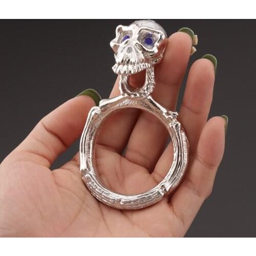 Skeleton Penis Ring Men Masturbator Cock Rings Couple Lover Toys For Sex Men Time Delay Ejaculation Sexy Dual Ring Sex Shop 18
