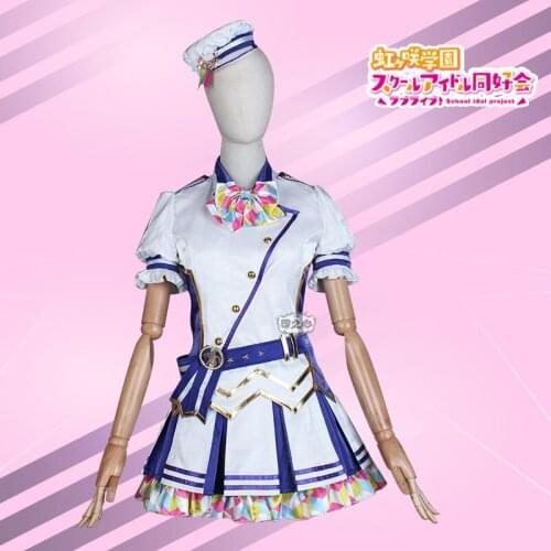 LoveLive! SIF ALL STARS All Member 1st Anniversary μs Uniforms Cosplay Costume Free Shipping F