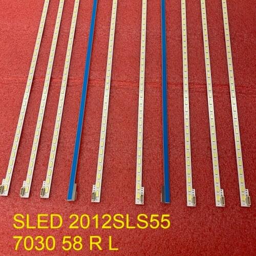 5set=10pcs LED backlight strip for SONY KDL-55EX640 KLV-55EX630 KDL-55HX750 KDL-55HX755 LJ64-03374A LJ64-03374B LTY550HQ04-A01