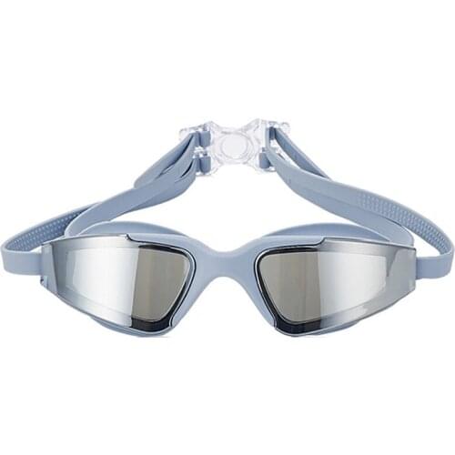 Swimming Goggles Women Men High Definition Electroplated Lens Waterproof Dust-proof Anti-fog Anti-UV Glasses Adult Eyewear