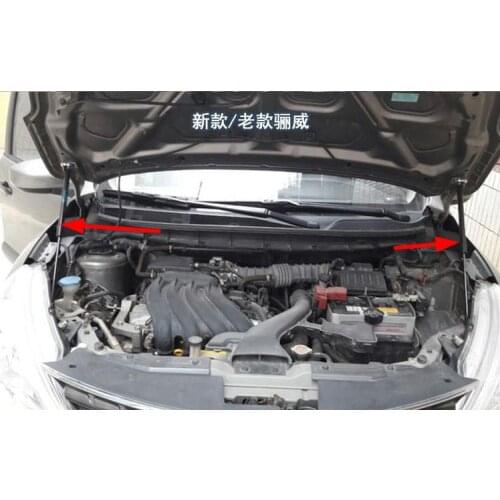 FIT FOR 2007-2016 Nissan Livina ACCESSORIES CAR BONNET HOOD GAS SHOCK STRUT LIFT SUPPORT CAR STYLING