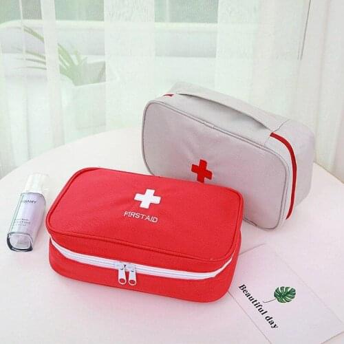 Portable Medium Bag First Aid Pouch Survival Kit Car Emergency Kit Empty First Aid Box