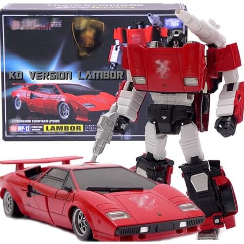 TKR Transformation MasterPiece MP12 MP-12 KO Version Sideswipe G1 LAMBOR Action Figure Deformation Model Gifts Kids Toys