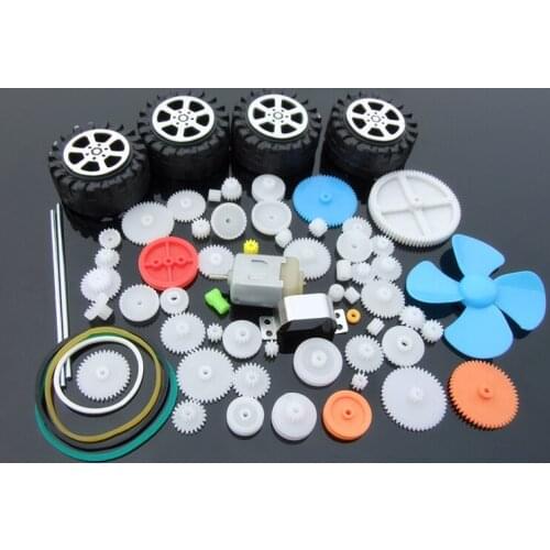 Selection gear bag *62 ,micro 130 dc motor gear set,Plastic gear and wheel