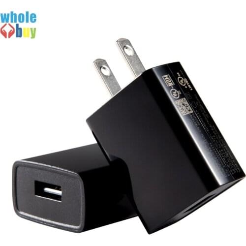 100pcs 5V 1A USB Charger black For iPhone XS 7 8 US Plug Wall Travel Charger For Samsung Xiaomi mi9 Huawei LG Sony Nokia HTC