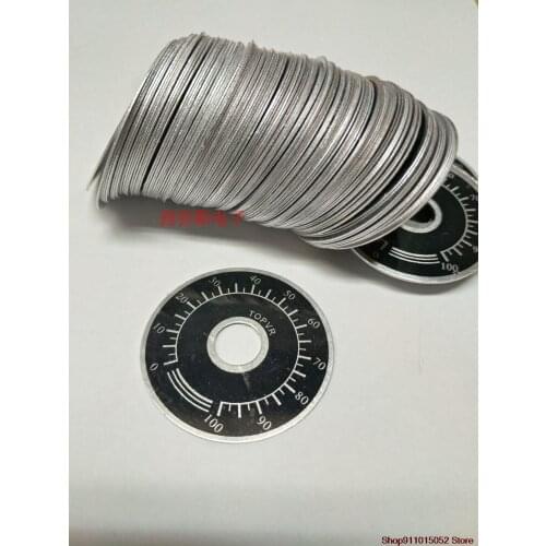 10PCS original Taiwan TOPVR potentiometer dial wide 40MM thick dial