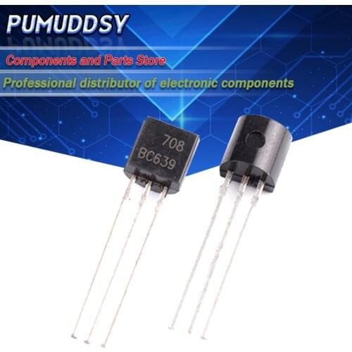 100PCS BC639 TO-92 639 triode transistor IC