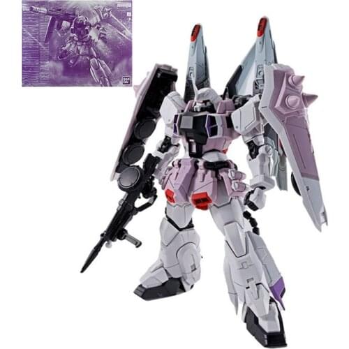 BANDAI PB Gundam Accessories MG 1/100 Blaze Zaku Phantom Rey Za Burrel Custom Kids Assembled Toy Robot Action Figure Collections