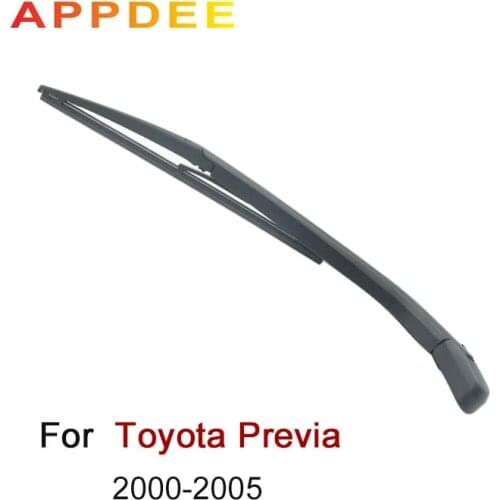 APPDEE Wiper 16" Rear Wiper Blade & Arm Set Kit For Toyota Previa 2000-2005 Windshield Windscreen Window 2001 2002 2003 2004