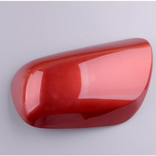 Car Exterior Left Side Rearview Mirror Cap Cover Housing Red ABS Fit For Toyota Corolla 2007 2008 2009 2010 2011 2012 2013