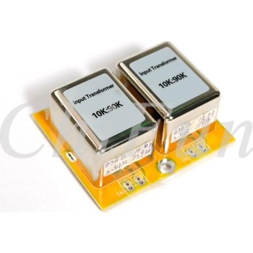 Freeshipping 10K: 90K Permalloy audio RCA to RCA signal transformer 3x boost signal amplification with Shield