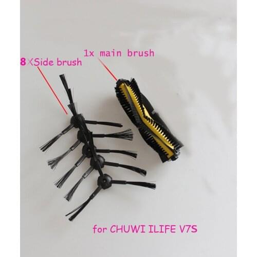 Chuwi ILIFE Robot Vacuum Cleaner Spare Parts Kits for ILIFE V7S Replacement Kits Cleaning Robot Vacuum Cleaner Spare