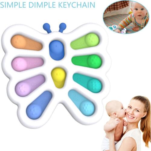 Baby Early Education Intelligence Development And Intensive Toys Baby Fidget Antistress Training Board Decompression Sensory Toy