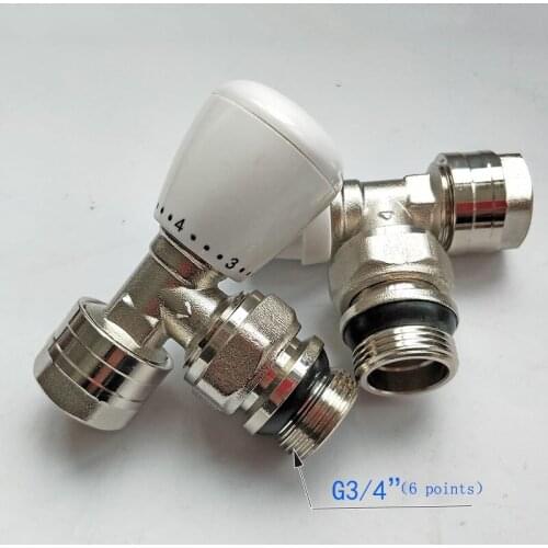 1pc floor heating valve for freezing dissipation heating thermostatic temperature control valve actuator radiator valve