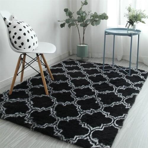 Tie Dyeing Carpets For Living Room Home Soft Fluffy Rug Modern Shaggy Bedroom Carpet Sofa Coffee Table Plush Rug Kids Floor Mat