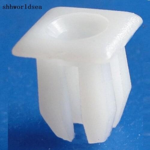 Shhworldsea auto clip fastener #8 screw size snaps into 6.3mm hole for ford 379830-S 1986-on