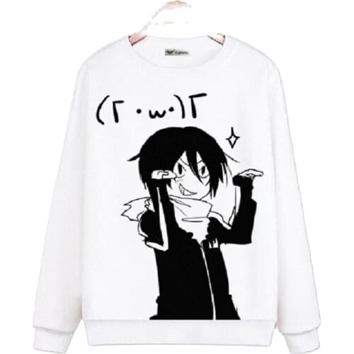 Unisex Anime Noragami Yato Iki Hiyori Yukine O Neck Hoodie Nora Sweatshirts Jacket Coat Top