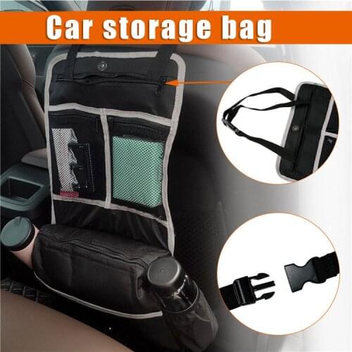 Newly Portable Car Storage Bag Multipurpose Large Capacity Front Seat Hanging Organizer for Outdoor Camping Traveling