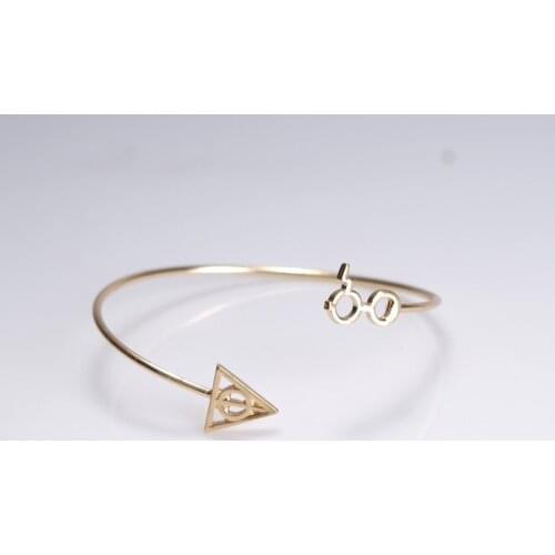 New European American Harried products Fashion street style personality Potter eye Death artifact bracelet women Gift