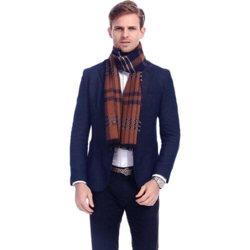 New Design Plaid Adult Fashion Viscose Blend Soft Bufandas Winter Scarf Warm Winter Scarves A3A18927