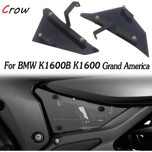 Motorcycle Left Right Fill Panels Cover Fairing Cowl ABS Plastic Plates Tank Trim For BMW K1600B K1600 Grand America