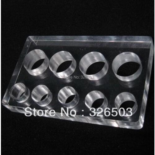 One Acrylic Tattoo Ink Cap Cup Holder Stand For Machine Gun Kit Set Supply ACH01