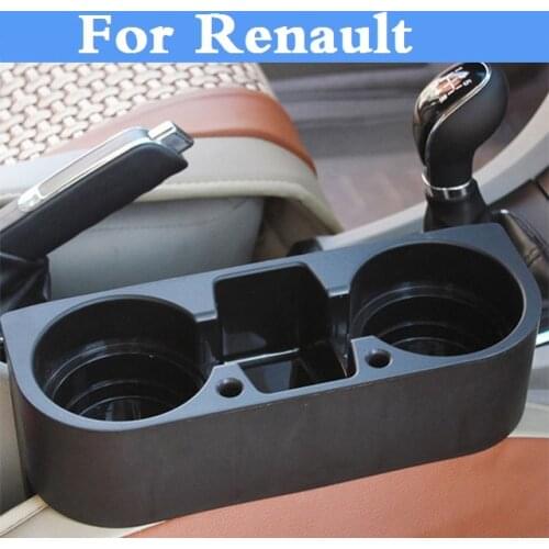 Car Seat Cup Drinks Holders Storage Stowing Tidying Interior For Renault Captur Clio RS Clio V6 Duster Fluence Kadjar Koleos
