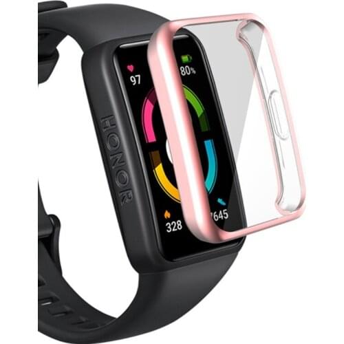 Smartband Protective Cover case For Huawei Honor Band 6 Smart Wristband Band6 Watch Screen Protector Case